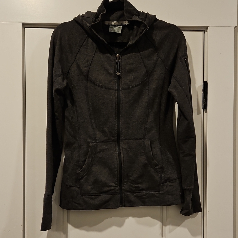 Charcoal Gray Zip-Up Hoodie